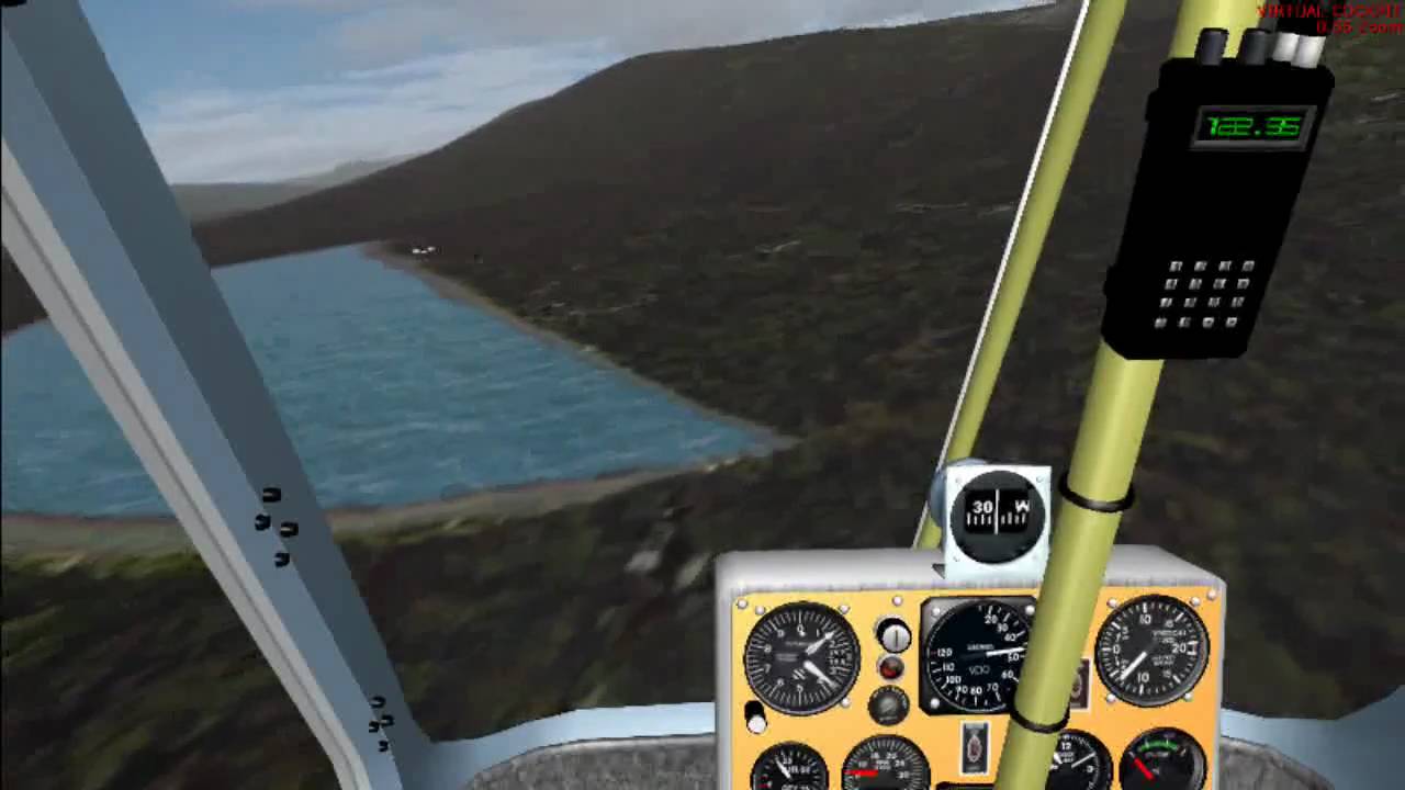 Ferrari Tucano Ultralight at Muskeg Outpost, Alaska - FS2004