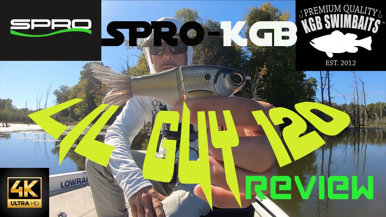 Обзор приманки SPRO KGB Lil Guy 120!!