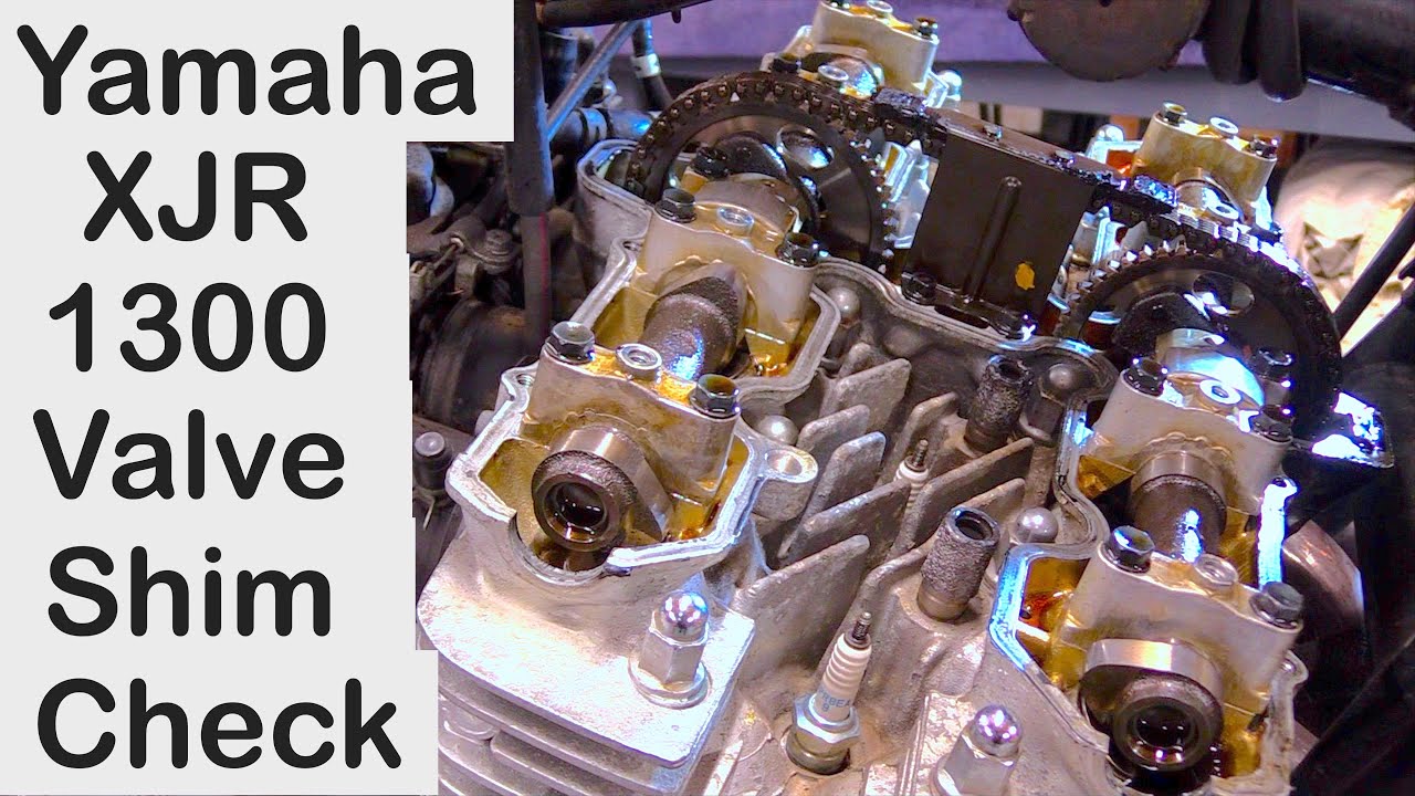 Yamaha XJR 1300 :-  Valve Clearance Check !