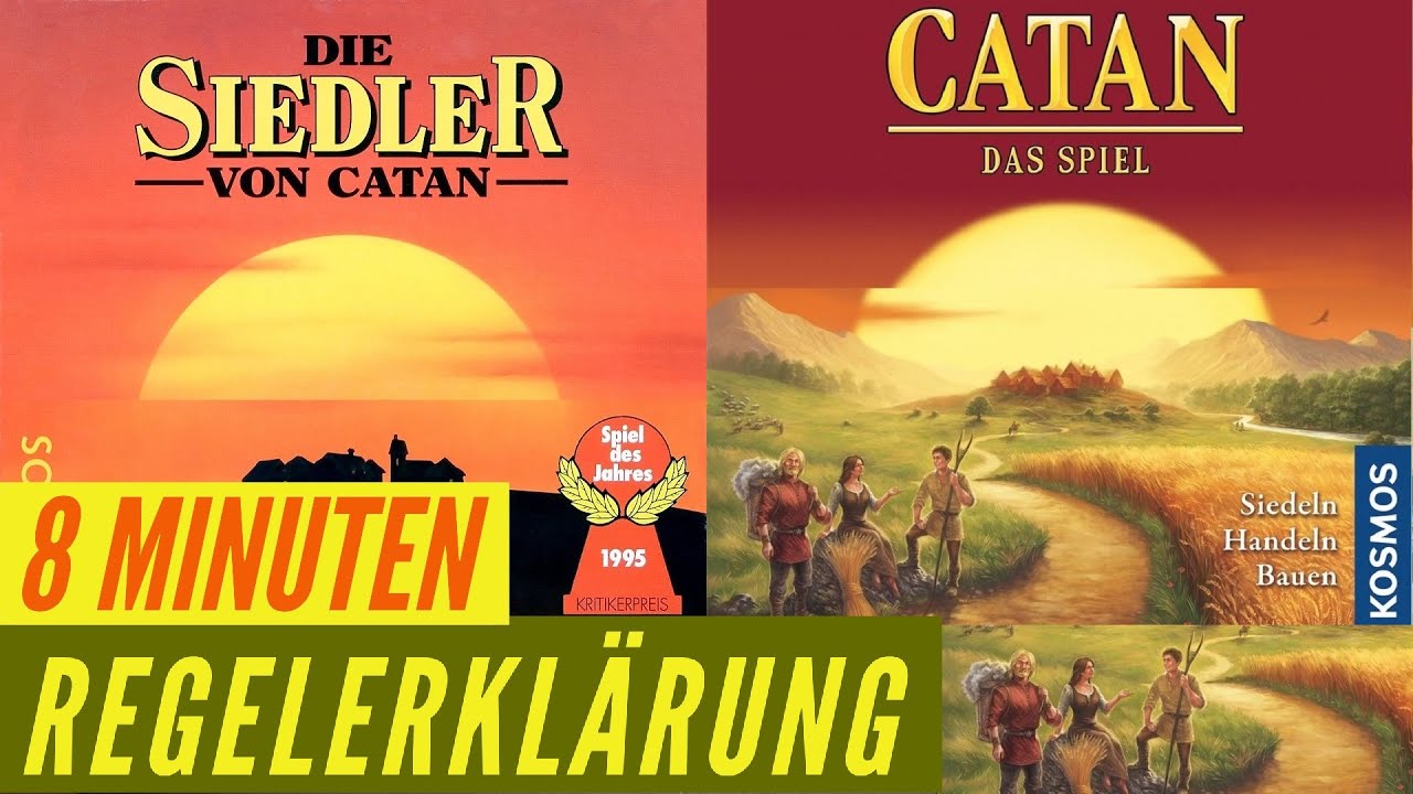 Die Siedler von Catan Regeln Anleitung Regelerkl&auml;rung Spiel des Jahres