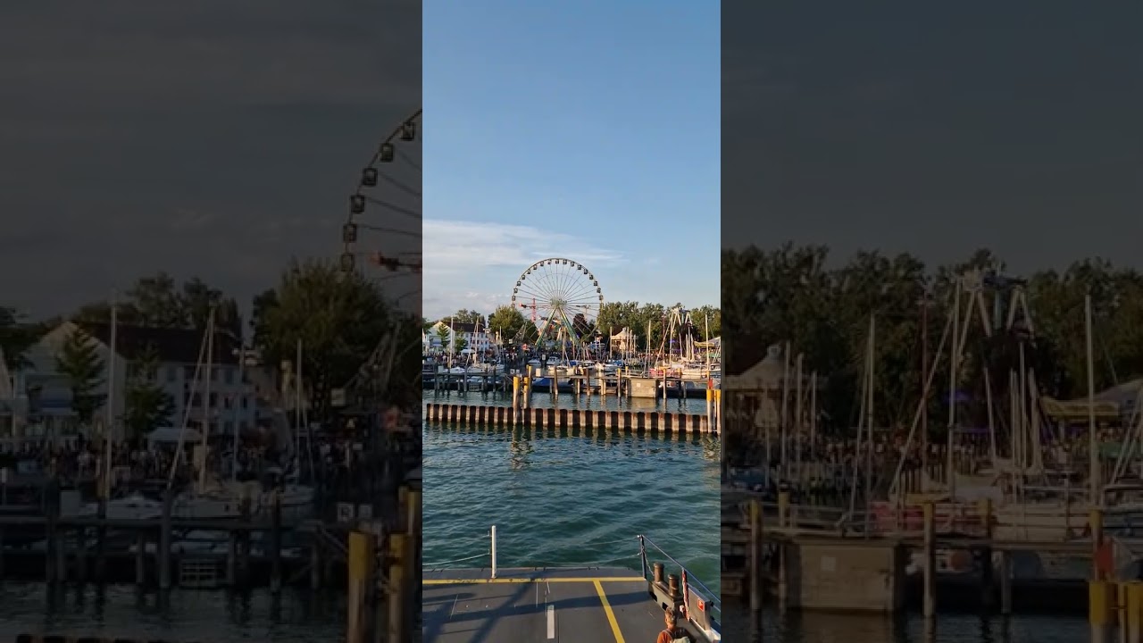 Lake Constance with the ferry to Friedrichshafen #bodensee #ferry #summer2023 #holiday #foryourpage