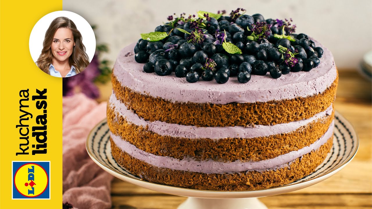 Bezlepková orechová torta s čučoriedkami 🎂 |Veronika Bušová | Kuchyňa Lidla