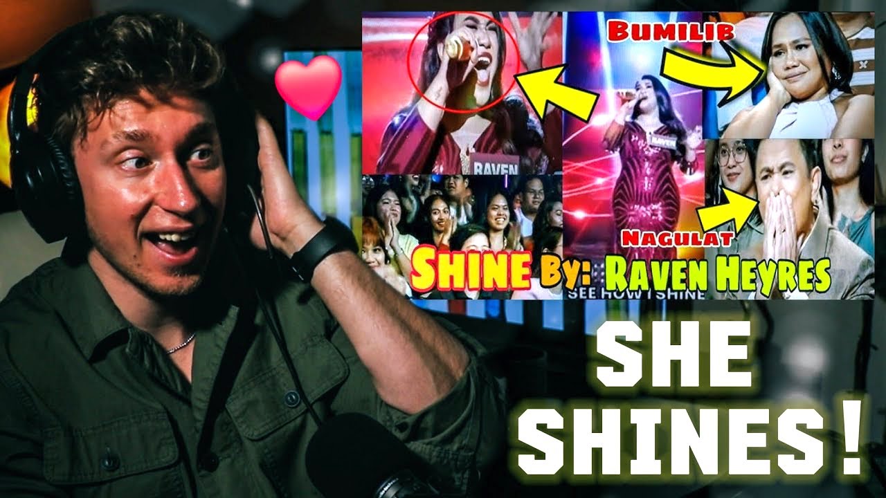 Raven Heyres - Shine - Tawag Ng Tanghalan 99.6% 🔥 | She Smashed It! | Richards Infinity Reacts