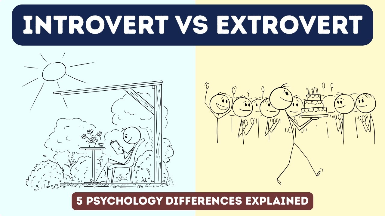 Introvert vs Extrovert : 5 Psychology Differences Explained