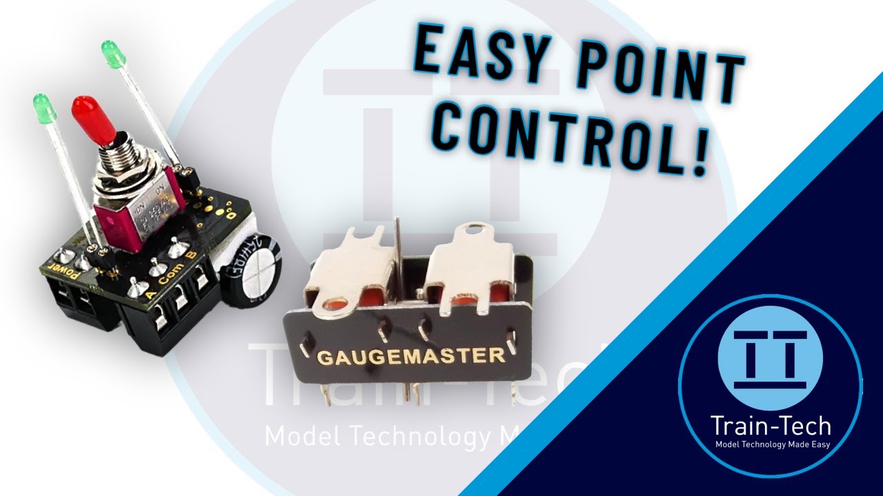 Train-Tech PMS3 Point Motor Switch | How to Set-up & Tutorial