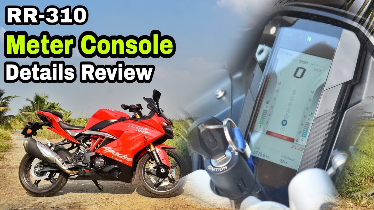 Apache RR310 Meter Console Explained | All Features Details | #apache #rr310 #VloggerArin
