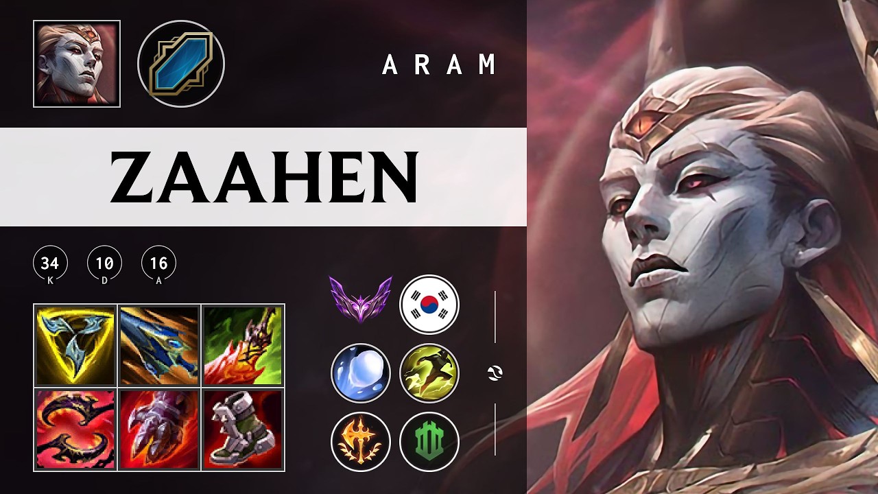 Zaahen ARAM - KR Master Patch 26.04
