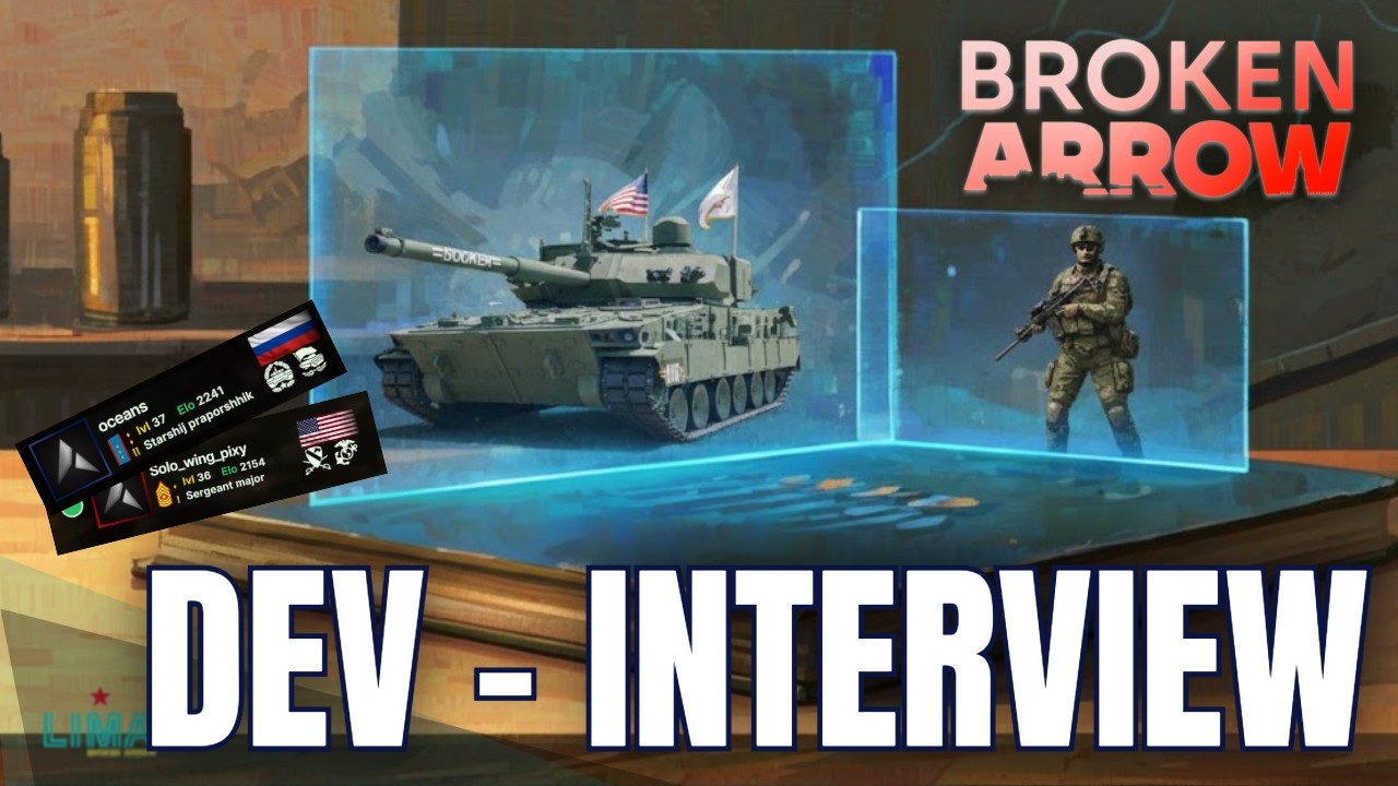 [Exclusive] Game and Interview with BA Dev - Good Info // Broken Arrow Gameplay Commentary 4k