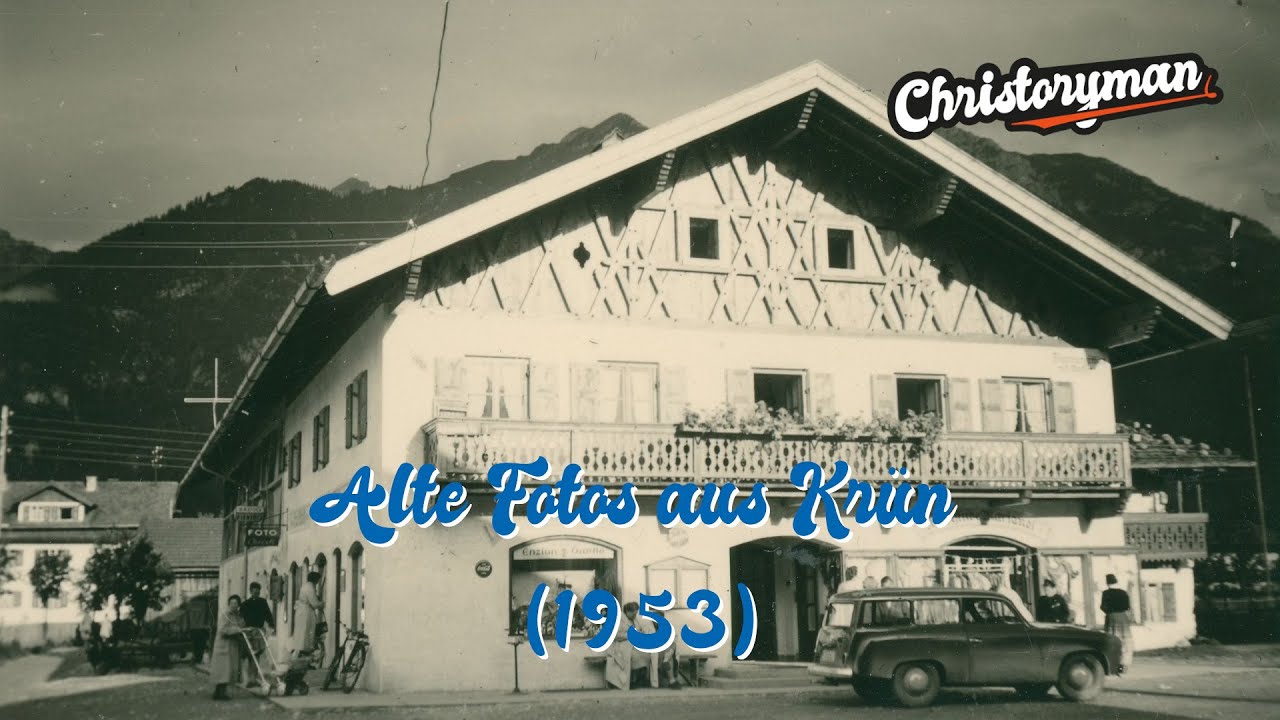 Kr&uuml;n 1953 | Alte Fotos aus der Zeit des Wirtschaftswunders [Diaschau]