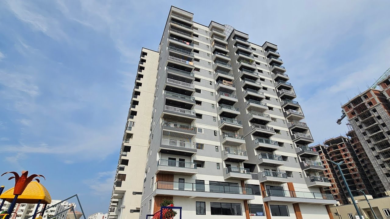 2300 Sqfeet 3bhk Flat Forsale In Gated Community Hyderabad Gachibowli Tellapur Mokila