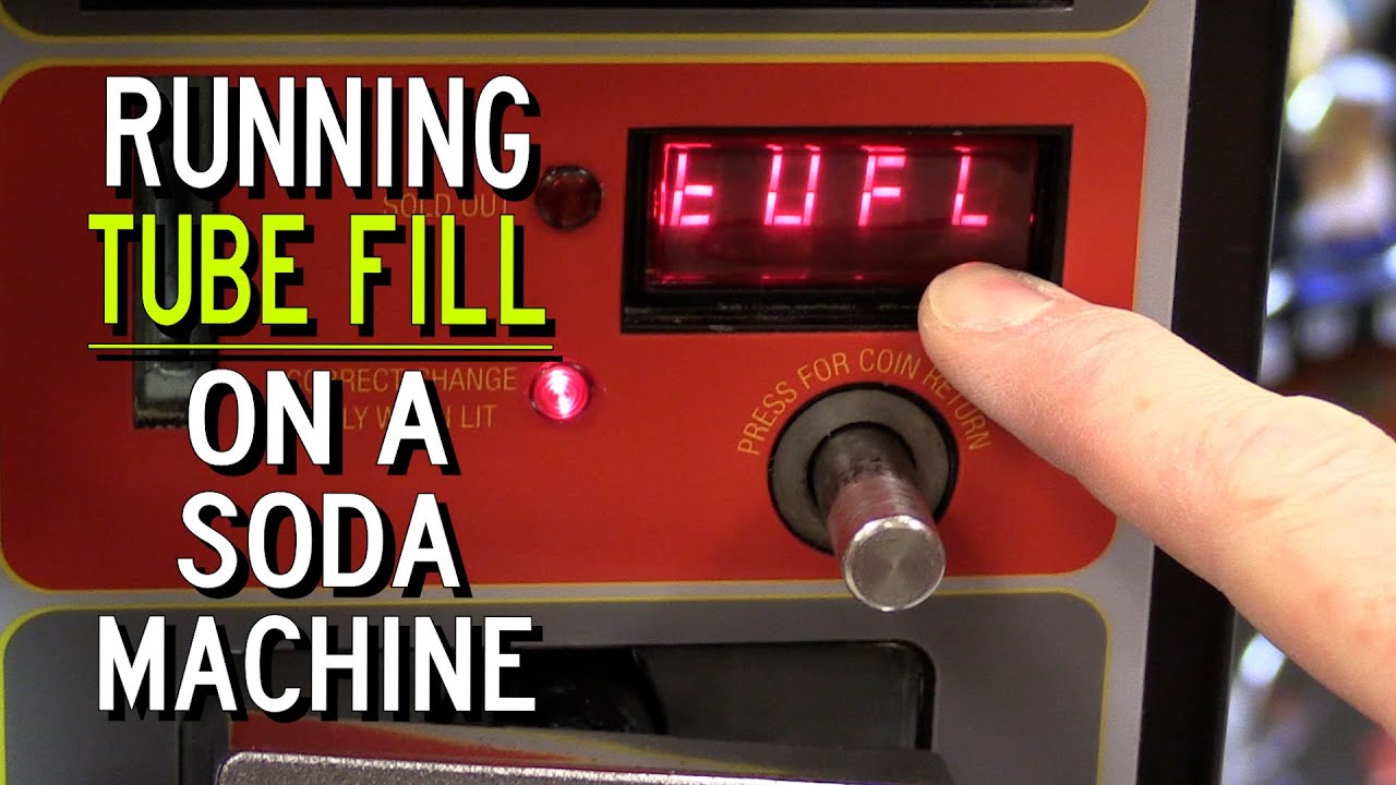 Tube Fill Mode on a Vending Machine