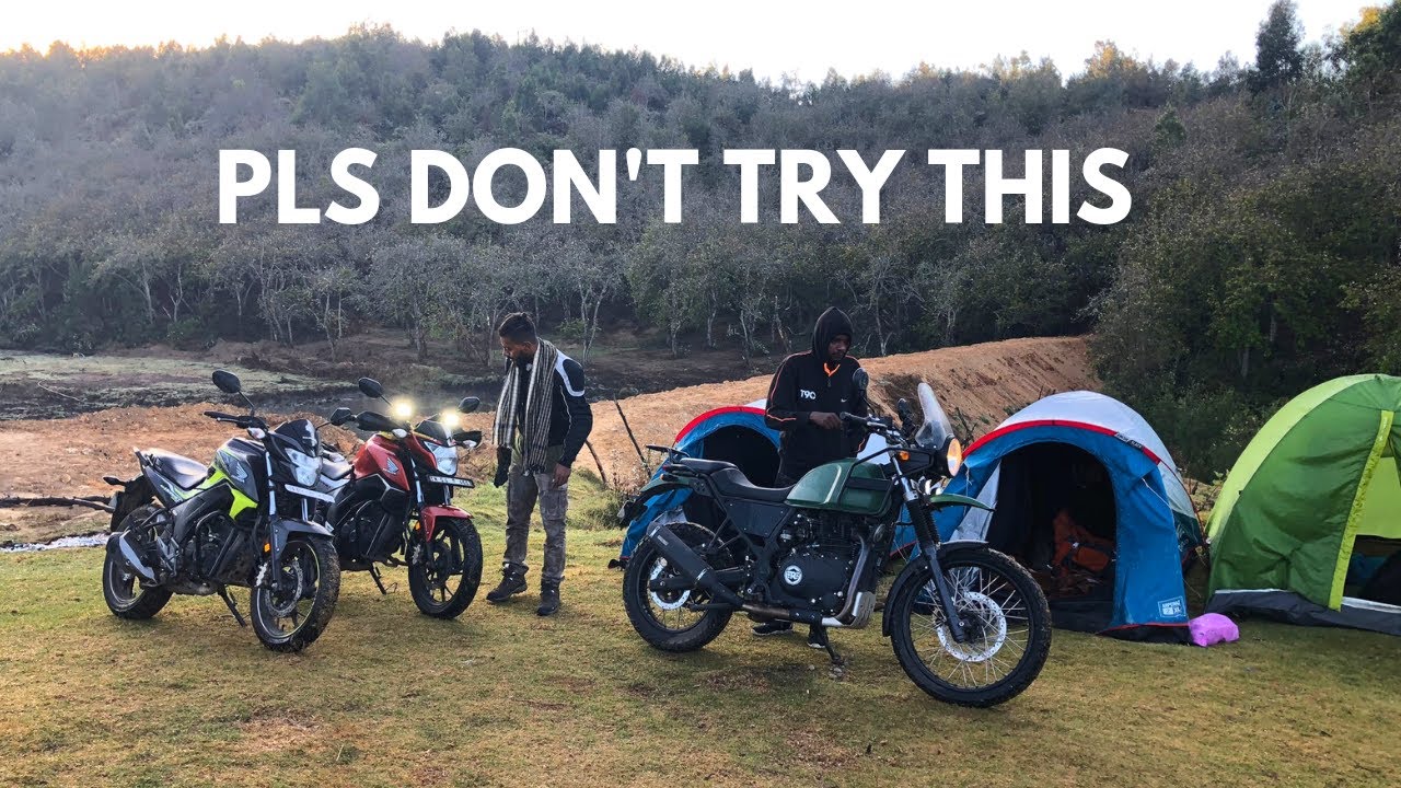 RIDING OFF ROAD (HONDA HORNET 160R)