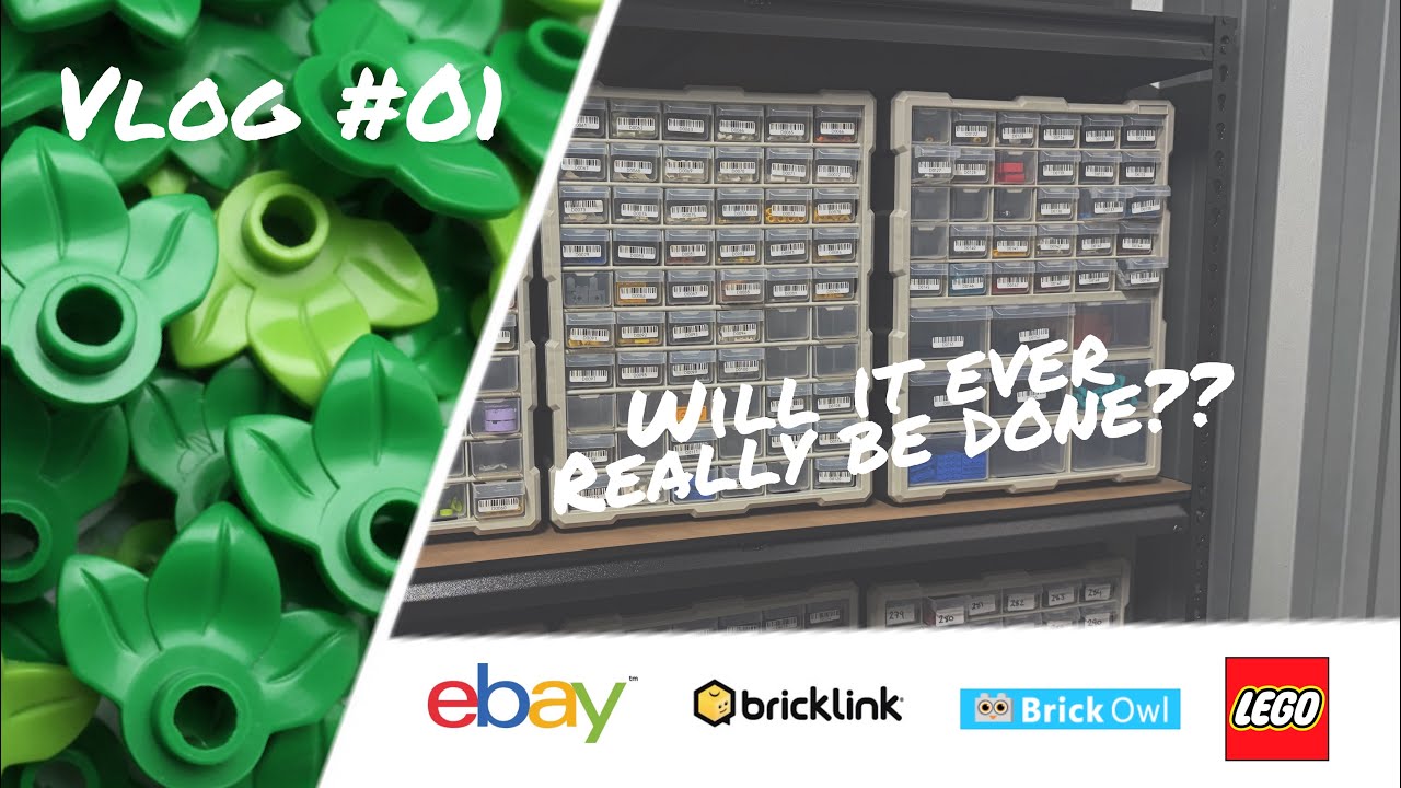 Managing My LEGO Store Backlog | Part-Time BrickLink Seller Vlog #1