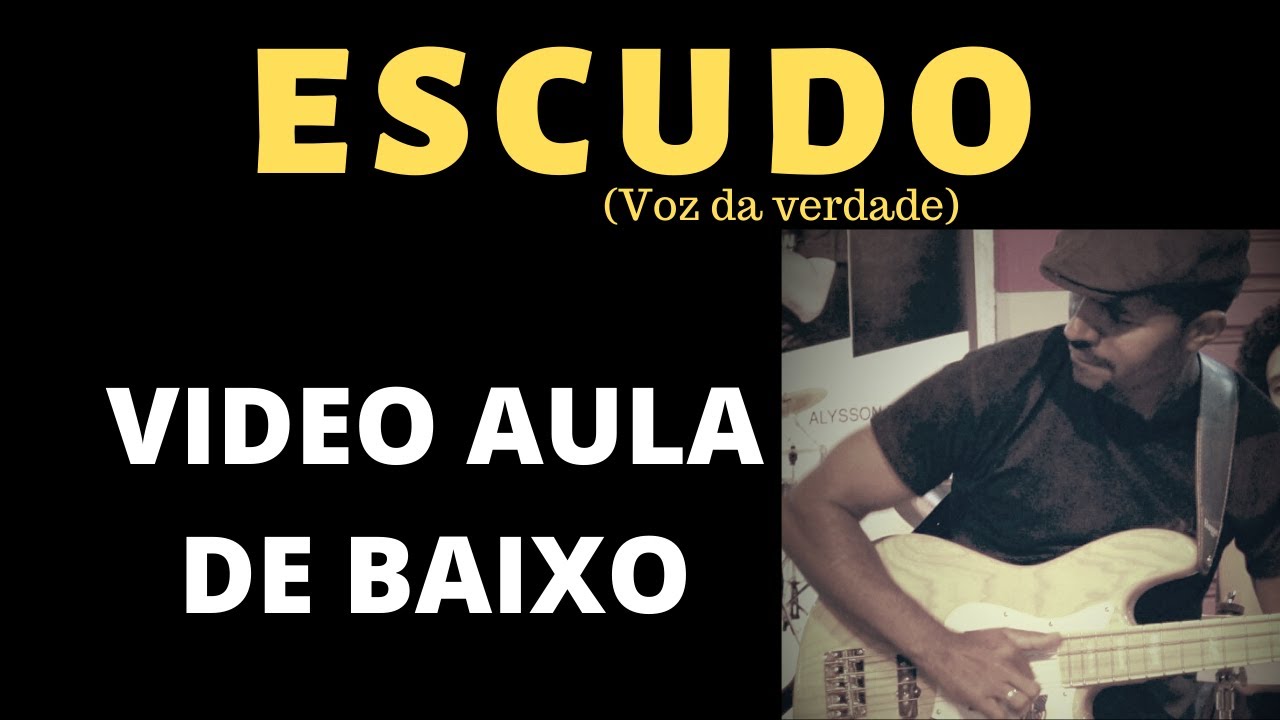 ESCUDO (Voz da verdade) Bass cover VIDEO AULA DE BAIXO por KAKA BASS #DADARIO #FUHRMANN #MACCABOS