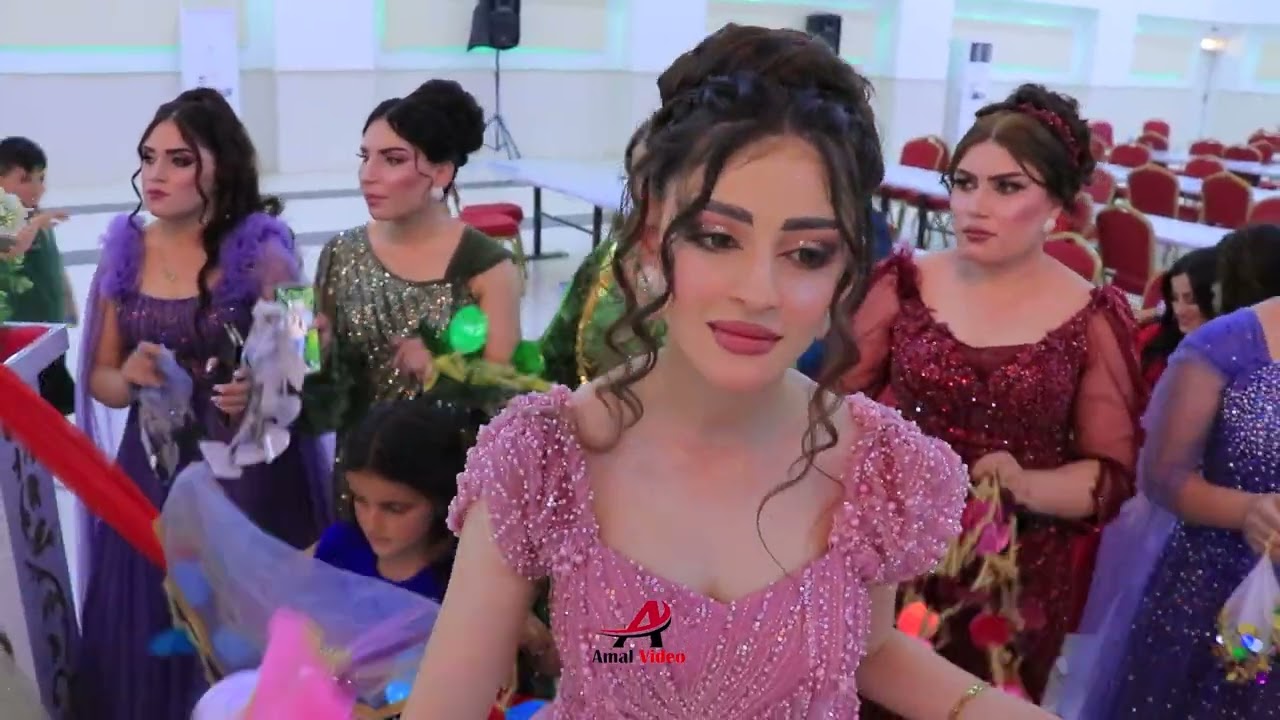 حفلة زفاف رياض و نسرين الفنان زيدان شنكالي تصوير امل فيديو  2