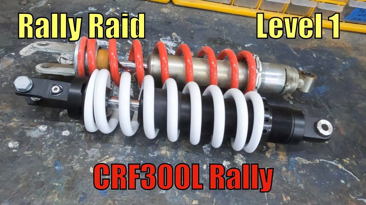 Honda CRF300L Rally, Rally Raid Shock Install