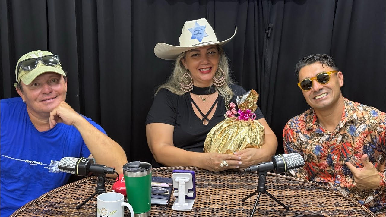 Podcast com D’ Claumam e Guitarmam