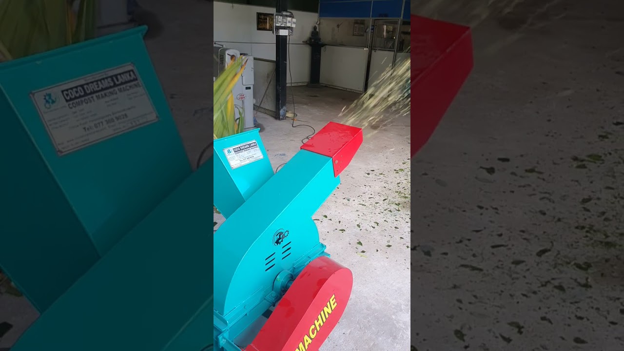 Wood chipper machine coco dreams lanka 076 410 31 80