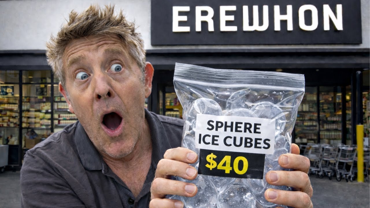 $40 Ice Cubes at the MOST EXPENSIVE Grocery Store!