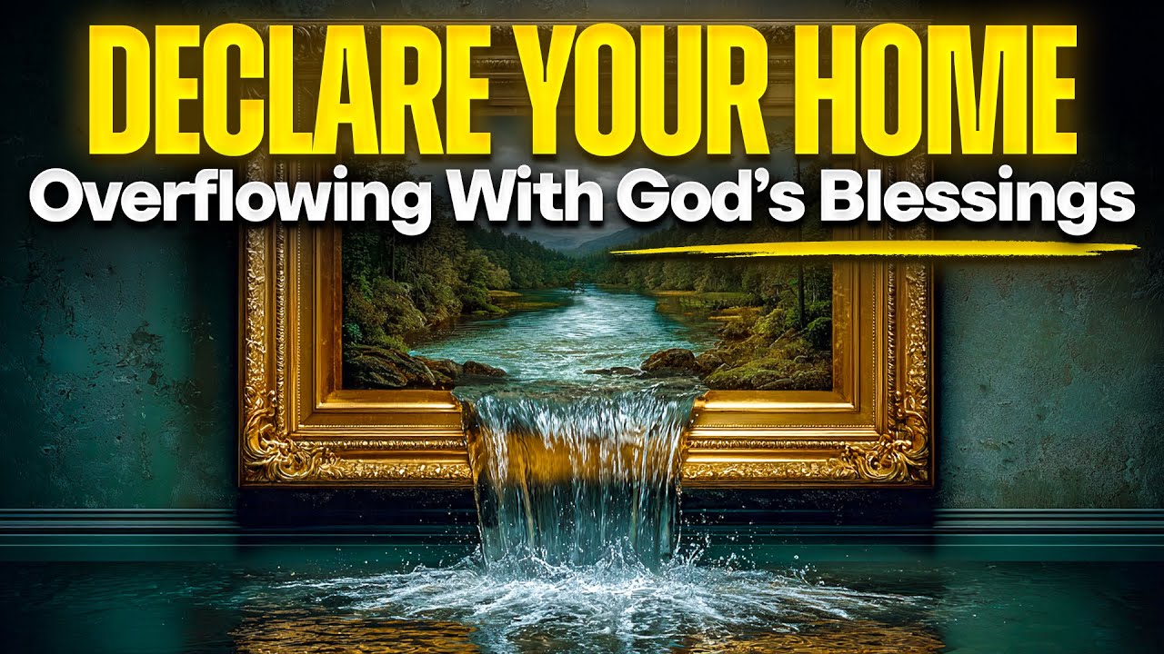 GOD IS REAL!! A Powerful Prayer To Bless and Sanctify Your Home (Leave This Playing)