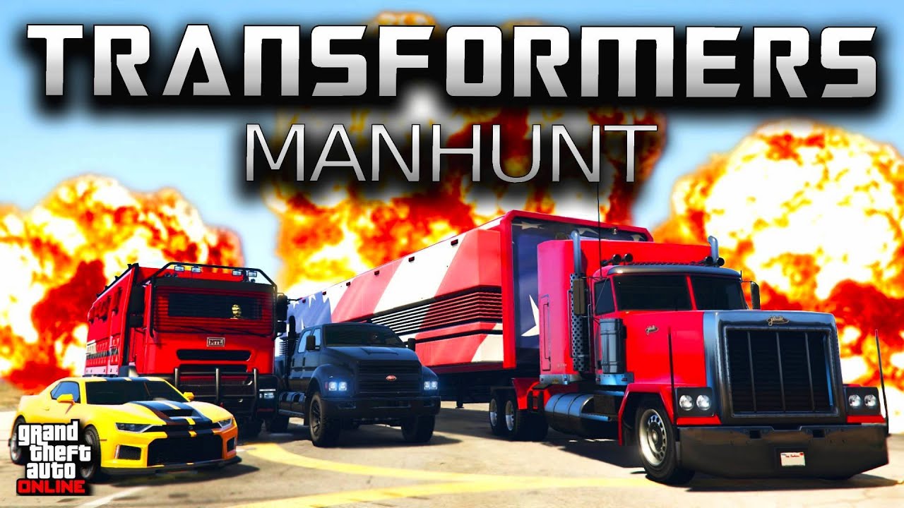 Transformers Manhunt! | GTA Online