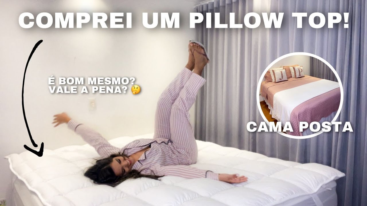 COMPREI UM PILLOW TOP DA ARTEX | É BOM MESMO? VALE A PENA?