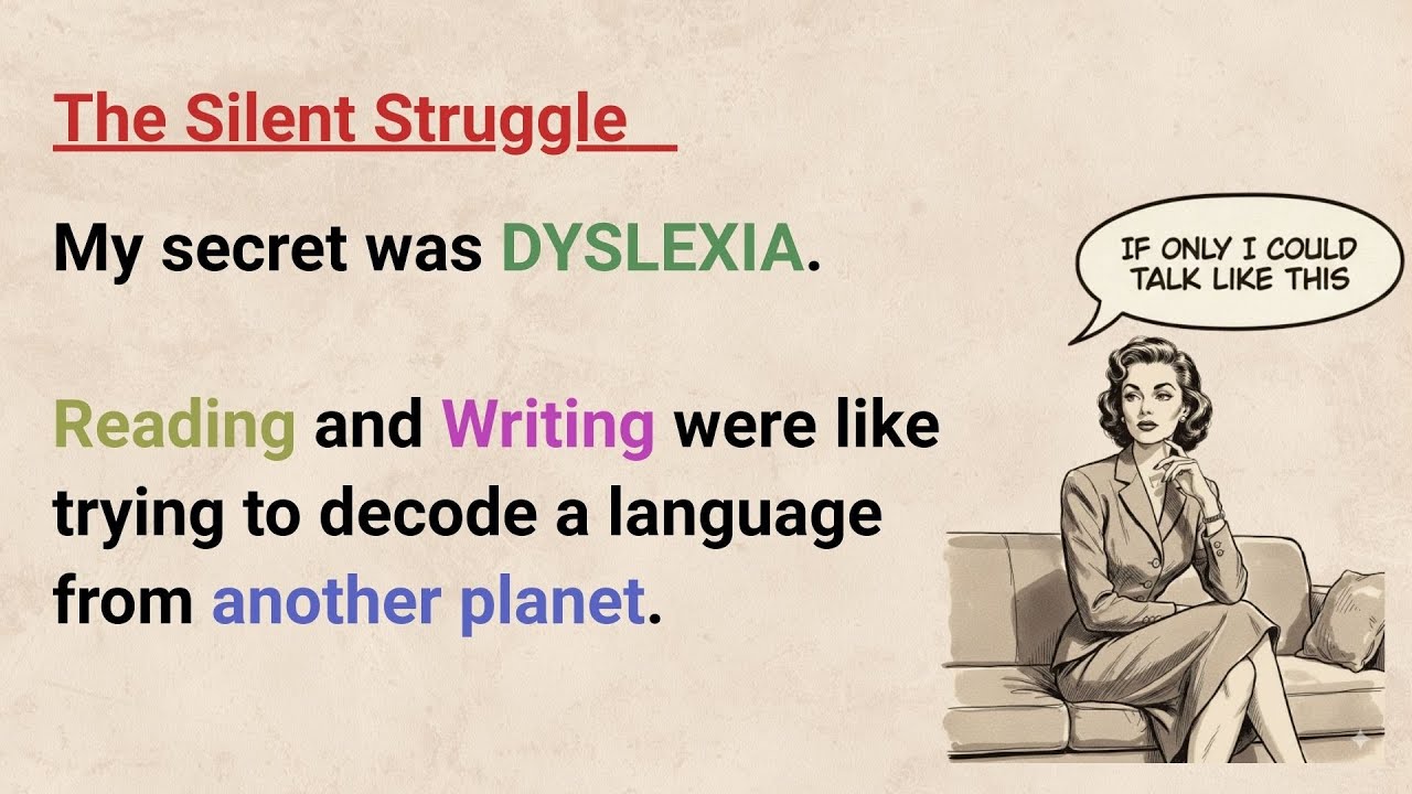 Learn English with Stories ⭐ The Silent Struggle | Level 3 English Listening & Speaking Practice