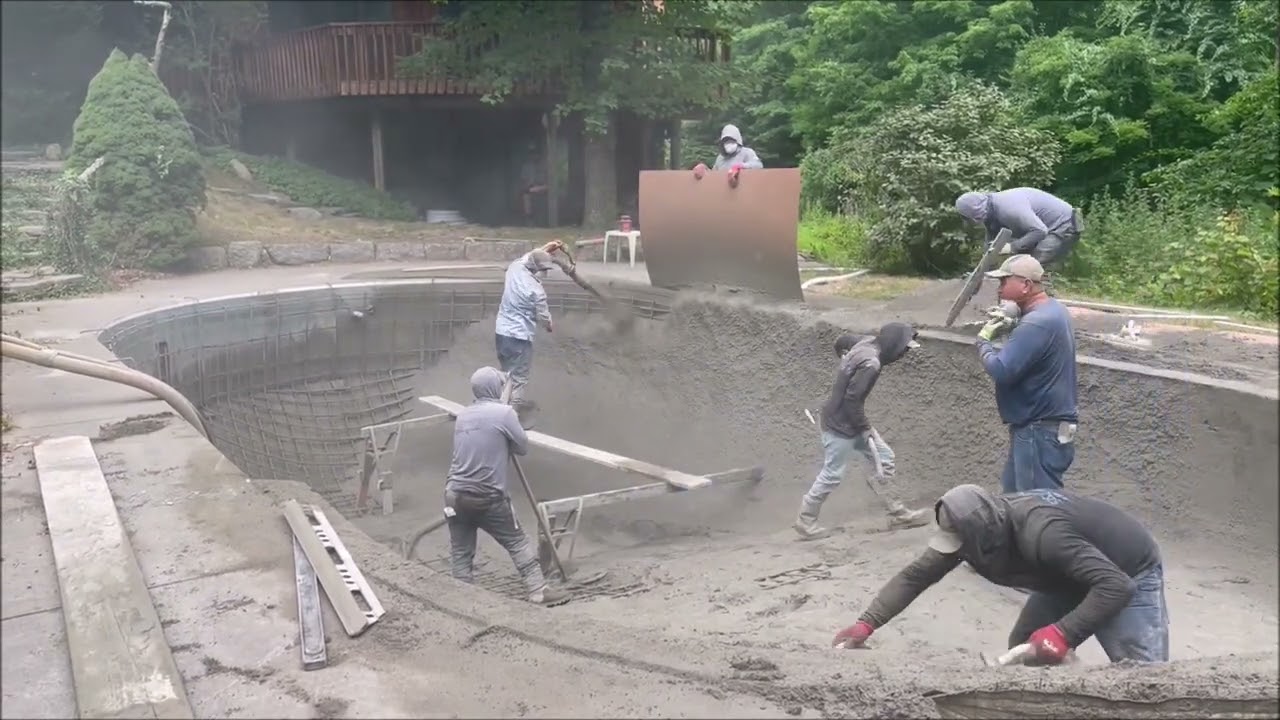 Gunite Pool Conversion | Pool Construction