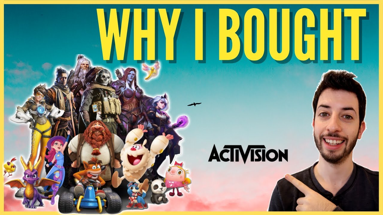 The Reason I Bought ACTIVISION Stock | Best Gaming Stock? | ATVI Stock