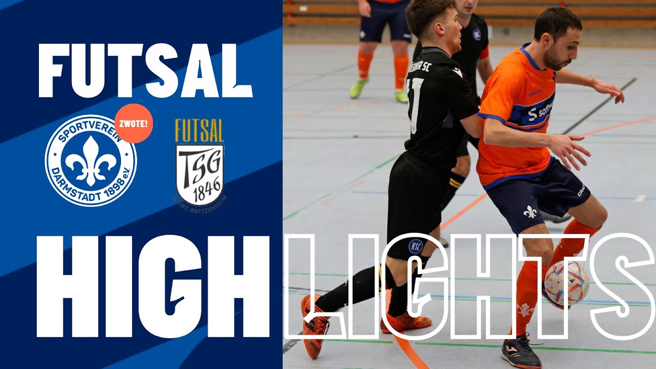 Futsal Hessenliga: SV Darmstadt 98 II - TSG Mainz Futsal