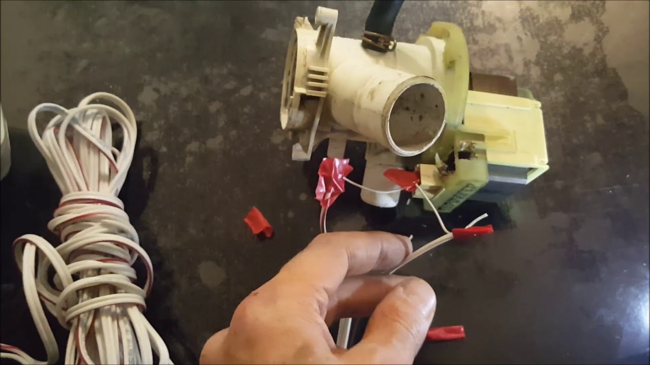 POMPA MOTORU HARİCİ ÇALIŞTIRMA, ÇAMAŞIR MAKİNESİ POMPA MOTORU,