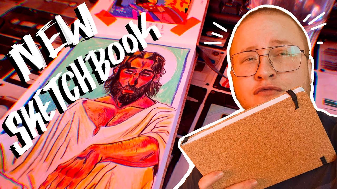 Start my new sketchbook with me