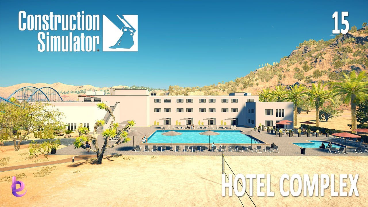 Construction Simulator (2022) - Maritime Tourism - Hotel Complex - Episode 15