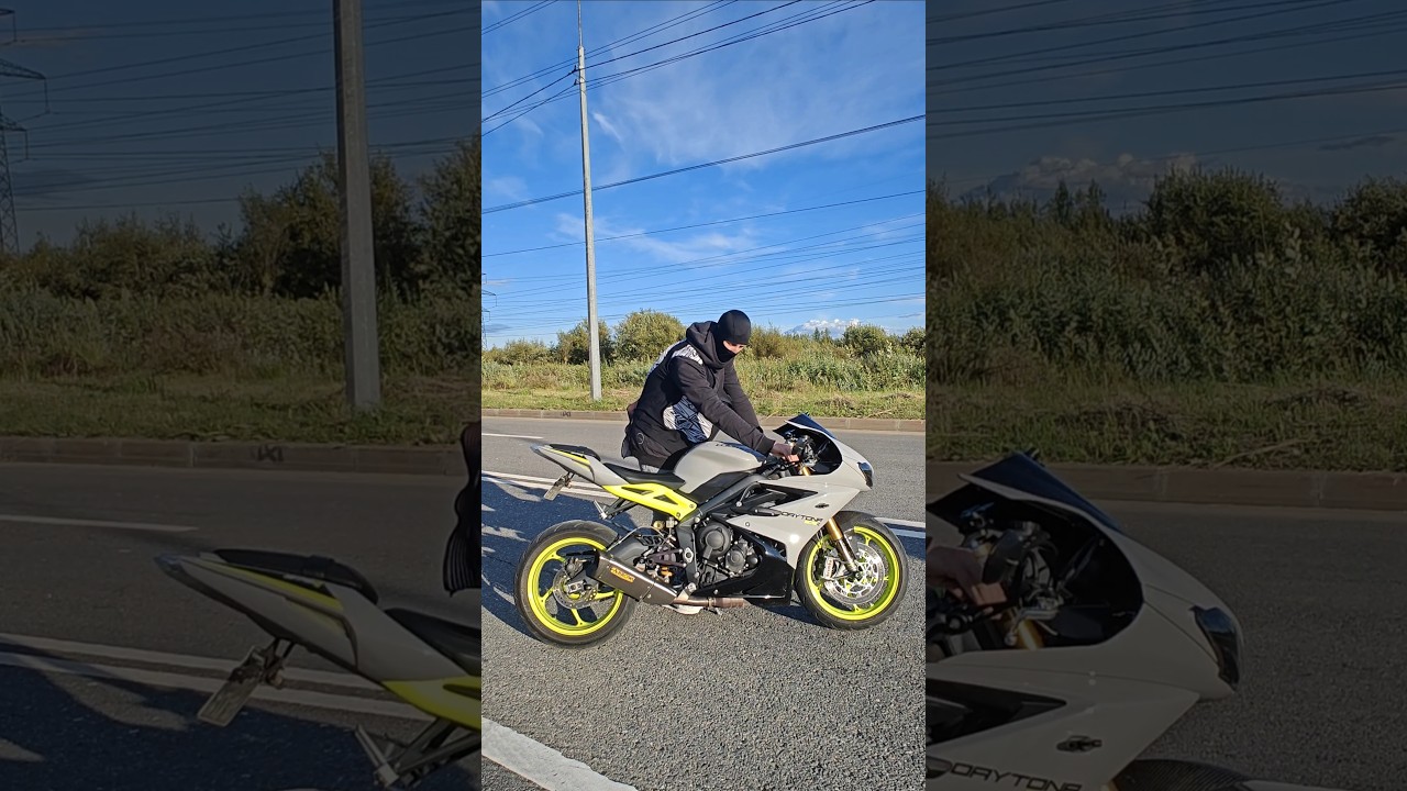 Triumph Daytona 675R - Arrow exhaust