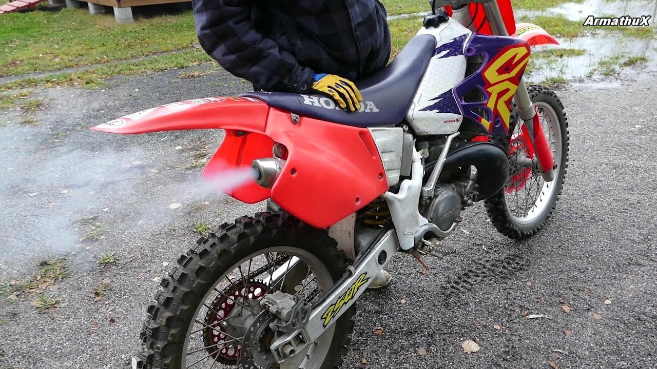 Bros CR250R -95 2-Stroke Souncheck & Braaps
