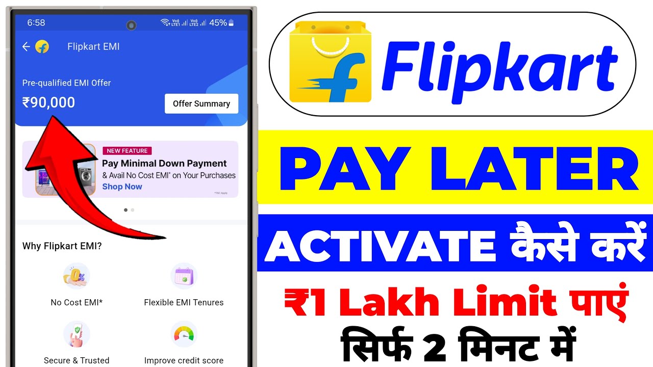 What is Flipkart Pay Later? How to Activate Flipkart Pay Later?