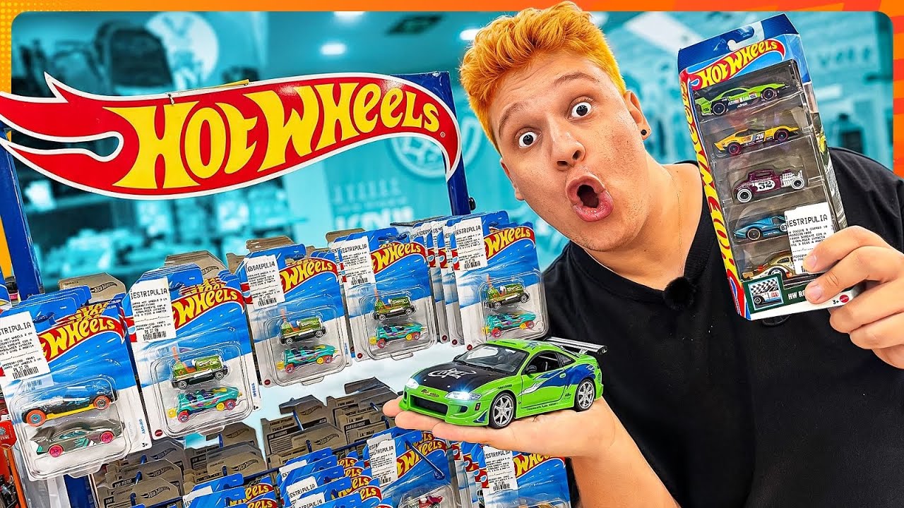 FUI ATRÁS DA NOVA COLEÇÃO DE CARRINHOS DA HOT WHEELS 2026!