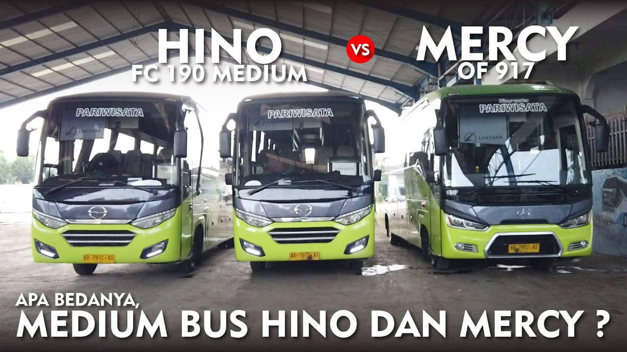 MESINNYA BEDA TAPI PANJANGNYA SAMA ??!! | REVIEW PERBEDAAN HINO FC 190 MEDIUM DAN MERCY OF 917