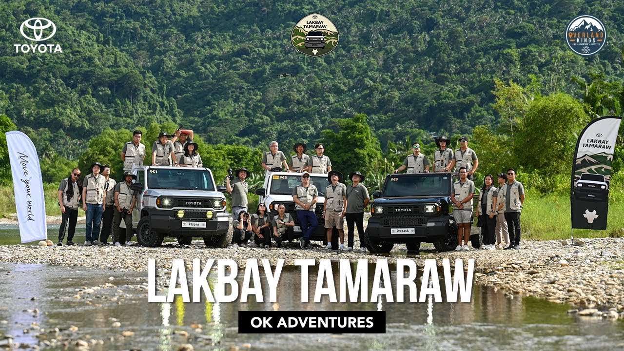 OK ADVENTURES: Лакбай Тамарав с Toyota Motor Philippines, полный обзор