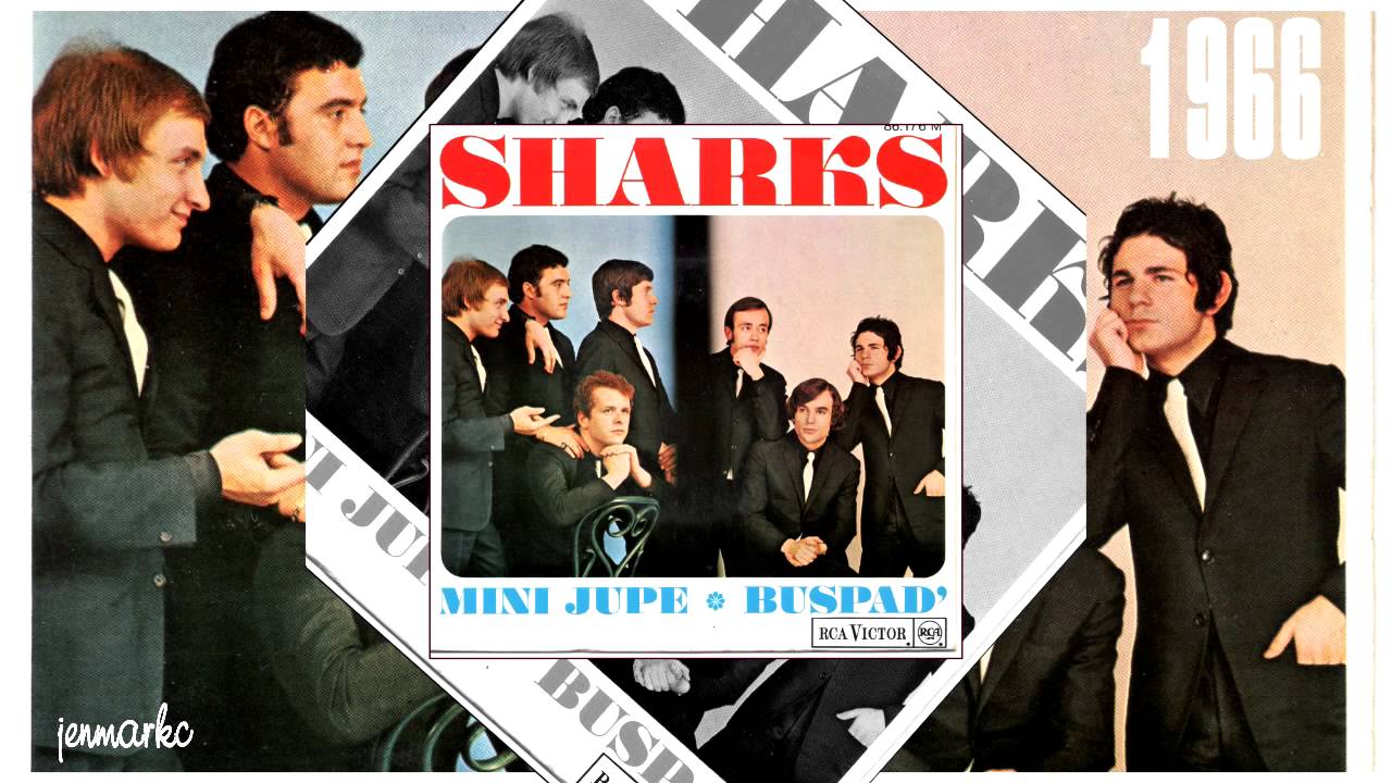 Les SHARKS Epine de rose 1966 ( Groupe 60's français )