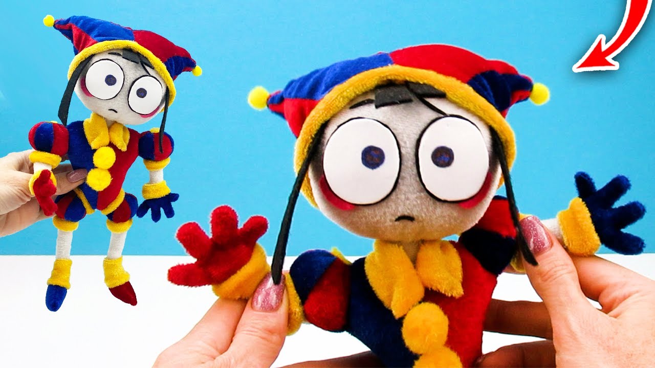 I Made THE AMAZING DIGITAL CIRCUS Pomni Plush Toys! *How To Make* | Cool Crafts