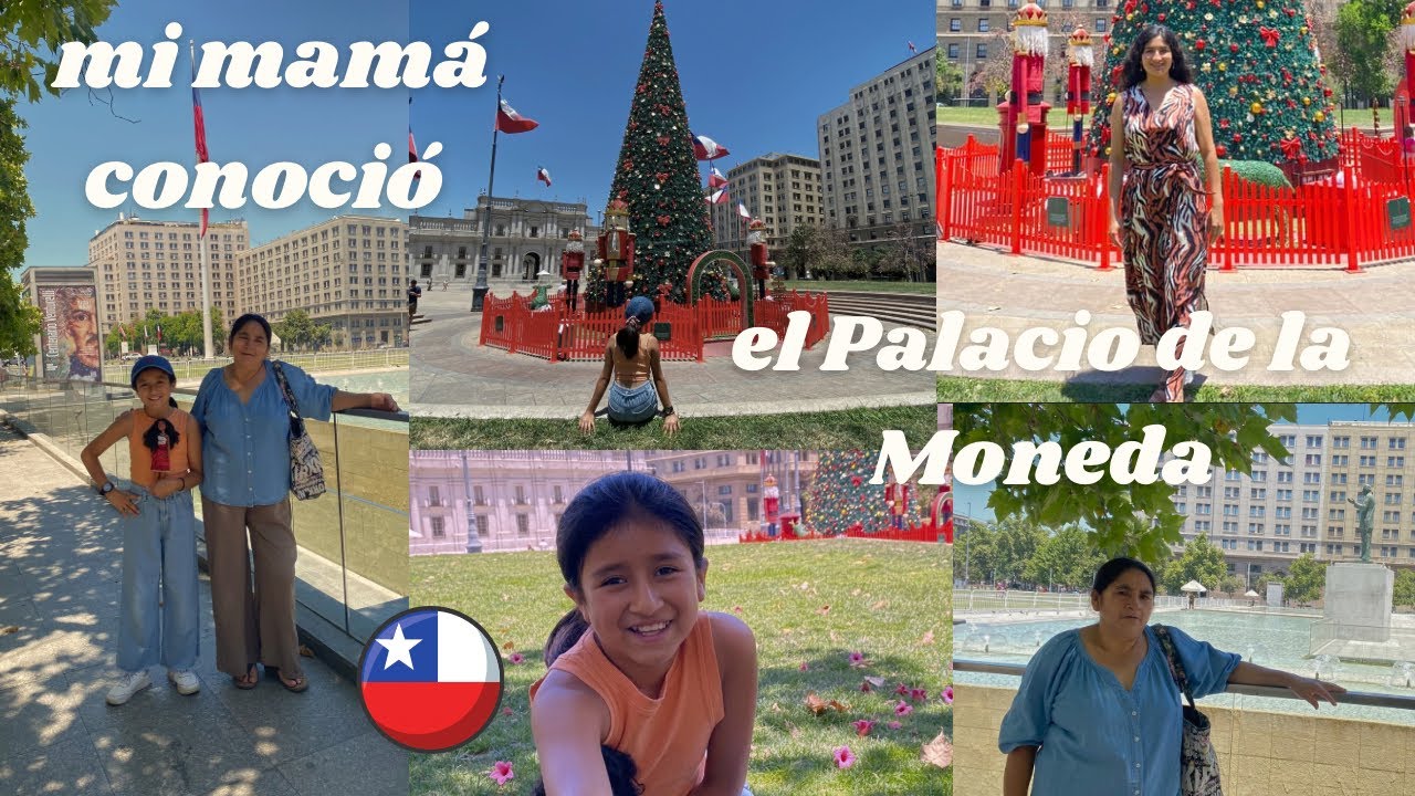 MI MAMA CONOCIO EL PALACIO DE LA MONEDA🇨🇱COMIMOS  MOTE CON HUESILLOS👩‍👧‍👦