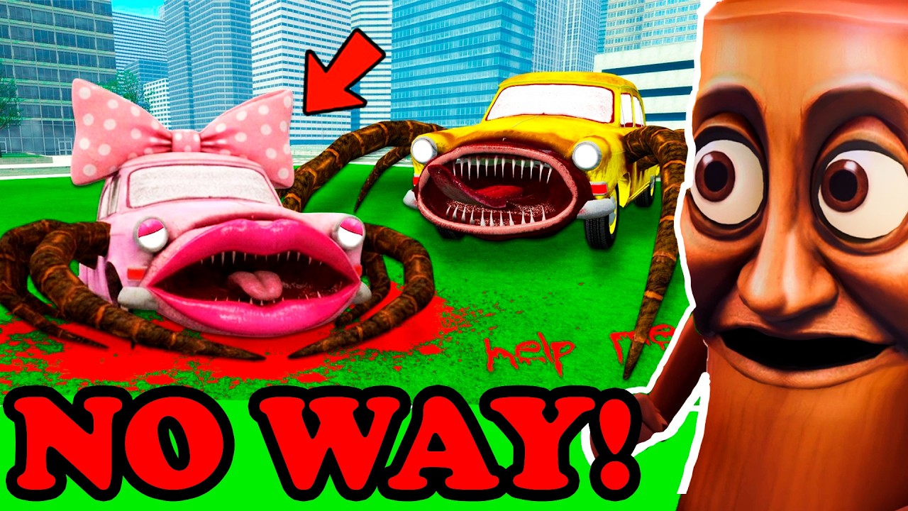 Tung Sahur Reacts - WHO HURT CAR EATER WOMAN In Garry's Mod