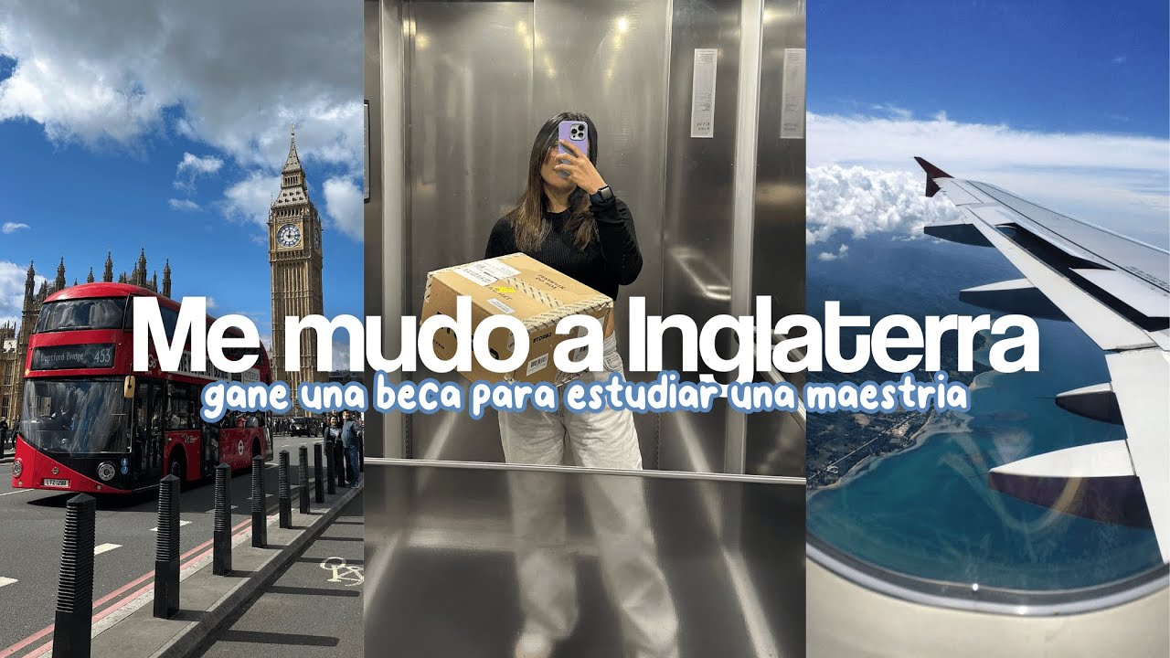 Me voy a estudiar a Inglaterra con una beca 🇬🇧 | 48 horas de viaje + ordenando mi vida