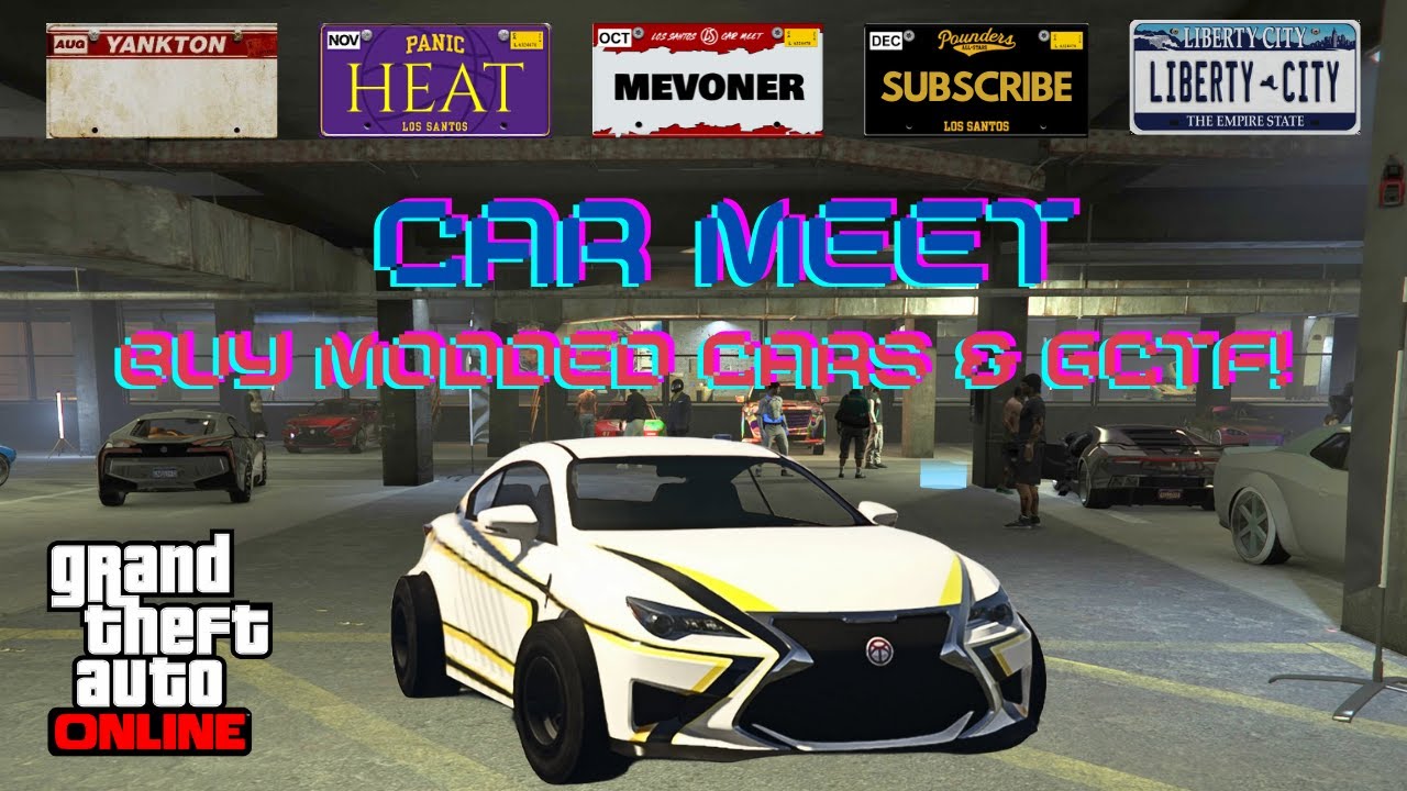 GTA 5 Online - LS Car Meet Buy MODDED CARS! LIVE! {PS5} - JOIN IN!