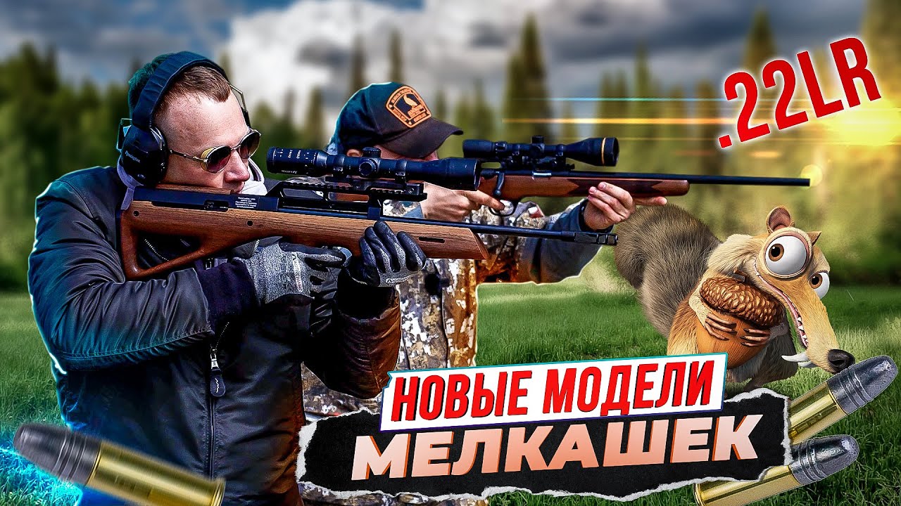 Мелкашки. Очень нужный калибр .22 LR. Как попасть белке в глаз. Самые интересные новинки 2023 года.