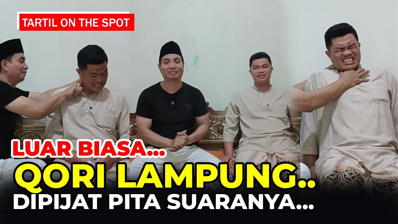 QORI LAMPUNG DIPIJAT PITA SUARANYAA.. LANGSUNG TOKCER..