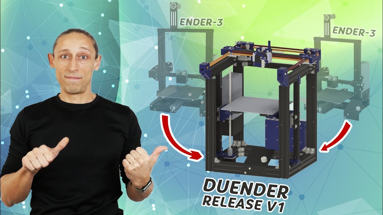 - DUENDER: Часть 2 - Как собрать CoreXY из двух Ender-3