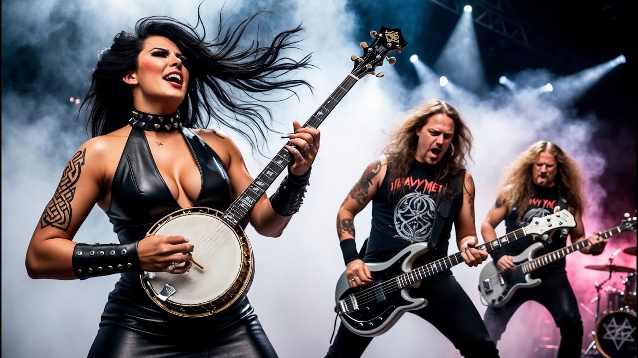 CRAZY BANJO METAL Instrumental Cover & Energy boost while Working/Gaming/Training (Full Album)