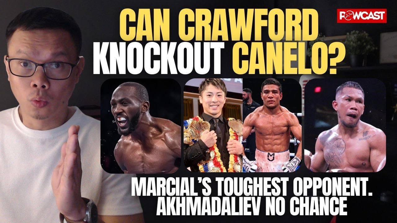 Are We underestimating Crawford? Eumir Marcial Toughest fight yet! | Powcast Sports Podcast